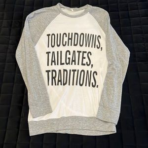 Long-Sleeve Tee - “Touchdowns, Tailgates, Traditions”
